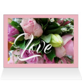 Monogram danke, dass du Rosen hochzimmern kannst (Innenansicht Horizontal (Oben))