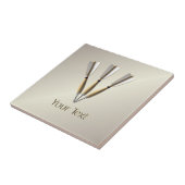 Monogram Darts Design Fliese (Seite)