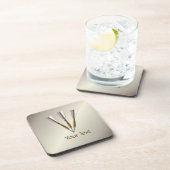 Monogram Darts Design Getränkeuntersetzer (Rechte Seite)