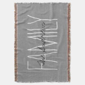 Monogram Decke (Vorderseite Vertikal)