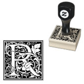 Monogram-Dekorationsbrief R Gummistempel (Stempel)