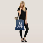 Monogram Denim Tasche (Am Model)