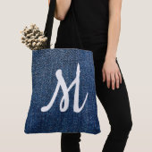 Monogram Denim Tasche (Von Nahem)