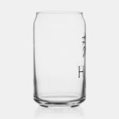 Monogram Dosenglas (Rechts)