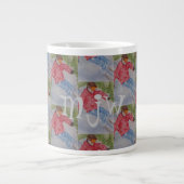 MONOGRAM DOWNHILL SKIER Jumbo-Tasse (Vorderseite)