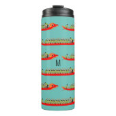 Monogram Dragon Boat Racing Thermosbecher (Vorderseite)