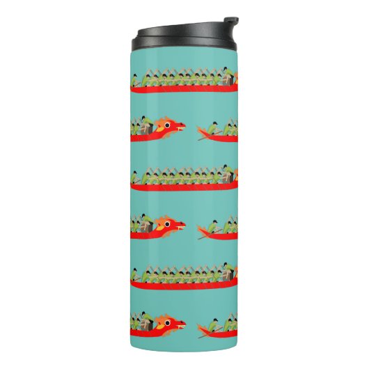 Monogram Dragon Boat Racing Thermosbecher (Nach links gedreht)