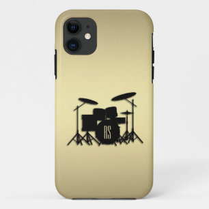 Monogram Drum Set Gold Case-Mate iPhone Hülle