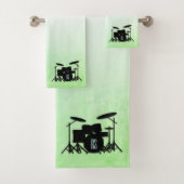 Monogram Drum Set Green (Insitu)