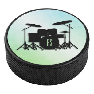 Monogram Drum Set Green Eishockey Puck