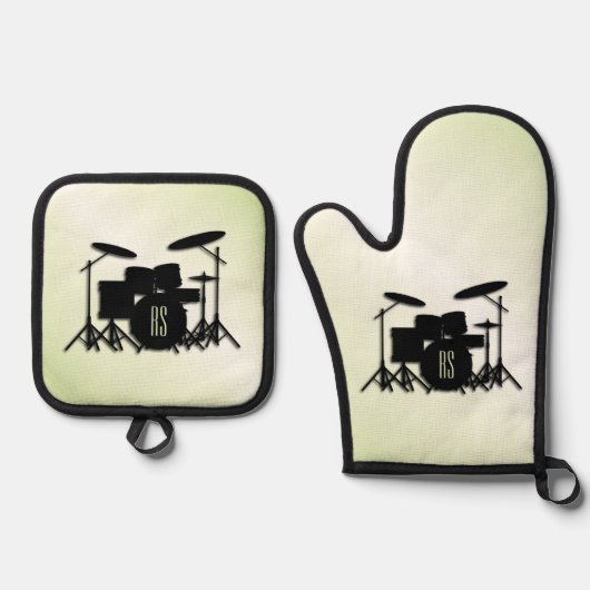 Monogram Drum Set Green Hue (Vorderseite)