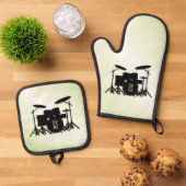 Monogram Drum Set Green Hue (Oben Unten)