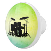 Monogram Drum Set Green Keramikknauf (Rechts)
