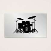 Monogram Drum Set Silver (Vorderseite)