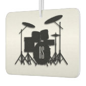 Monogram Drum Set Silver Autolufterfrischer (Links)