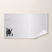 Monogram Drum Set Silver Case-Mate iPhone Case (Handtuch)