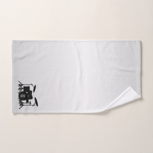 Monogram Drum Set Silver Case-Mate iPhone Case (Handtuch)