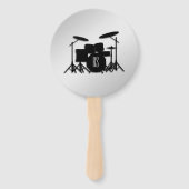 Monogram Drum Set Silver Fächer (Vorderseite)