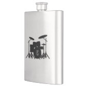 Monogram Drum Set Silver Flachmann (Links)