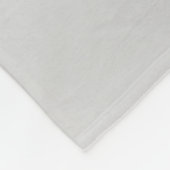 Monogram Drum Set Silver Fleecedecke (Ecke)