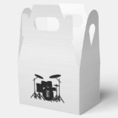Monogram Drum Set Silver Geschenkschachtel (Geöffnet)
