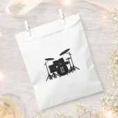 Monogram Drum Set Silver Geschenktütchen (Ausgeschnitten)