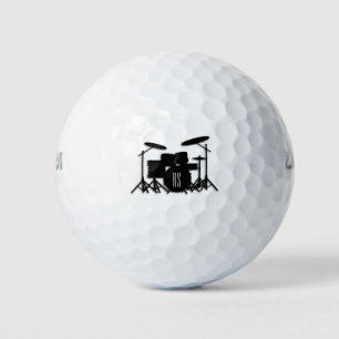 Monogram Drum Set Silver Golfball