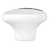 Monogram Drum Set Silver Keramikknauf (Seitenansicht)