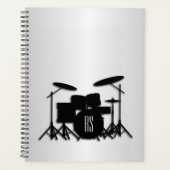 Monogram Drum Set Silver Planer (Vorderseite)