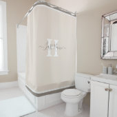 Monogram-Duschvorhang HAMbyWG Duschvorhang (Beispiel)