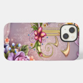 Monogram E iPad Air Hülle iPhone Hülle (Rückseite (Horizontal))