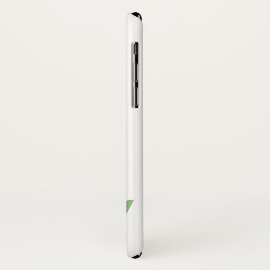 Monogram E Lavendel Eucalyptus Case-Mate iPhone Hülle (Hinten/Links)