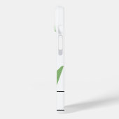 Monogram E Lavender Eucalyptus Case-Mate iPhone Ca Hülle (Rückseite / Links)