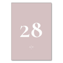 Monogram Elegant Elegant Musk Pink White Wedding