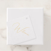 Monogram Elegant Geschenkanhänger (Mit Box)