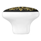 Monogram Elegant Keramik Knobs Keramikknauf (Seitenansicht)