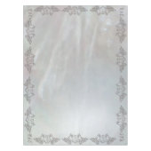 Monogram Elegant Mother-of-Pearl Lilac SM. Hochzei Tischdecke (Vorderseite)