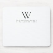 Monogram-Elegant Mousepad (Vorne)