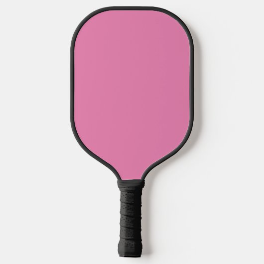 MONOGRAM ELEGANT PINK SCRIPT PICKLEBALL PADDDLE SCHLÄGER (Rückseite)