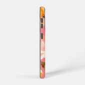 Monogram Elegant Pink Watercolor Samsung Galaxy Samsung Galaxy Hülle (Rechte Seite)