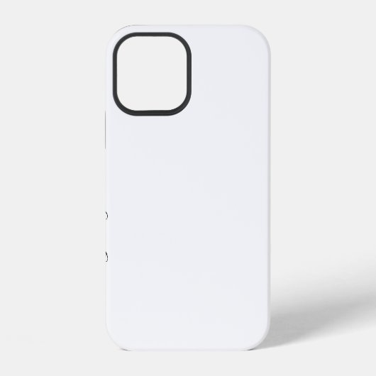 Monogram Eleganto Modern Template Typografy Name iPhone Hülle (Rückseite)