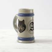 Monogram Erstplatzierte Wolf-Bierstein-Tasse Bierglas (Vorderseite Links)
