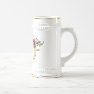 Monogram F Gift-Tasse Bierglas