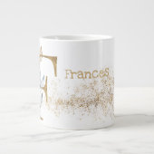 Monogram "F" Jumbo Tasse Soup Ice Cream (Vorderseite)