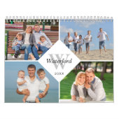 Monogram Family Fotos Moderne 2024 Kalender (Titelbild)