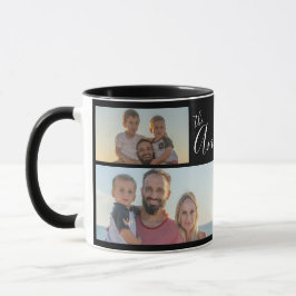 Monogram Family Vier Foto kundenspezifische Kee Tasse