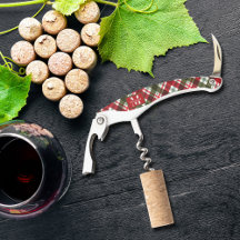 Monogram Family - Weihnachten Kariert