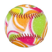 Monogram farbenfroh Different Jelly Candy Baseball (Vorderseite)
