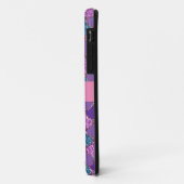Monogram - Farbenfrohe Mermaid Glitzer Design - Case-Mate iPhone Hülle (Hinten/Links)
