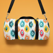 Monogram farbiges Tribal-Abstraktes Muster Duffle Bag